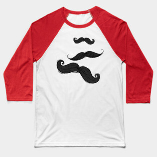 Mustache Baseball T-Shirt