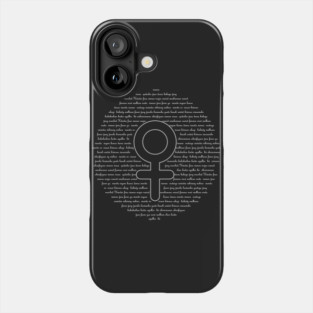Female Empowerment Tshirt With Venus Symbol Phone Case