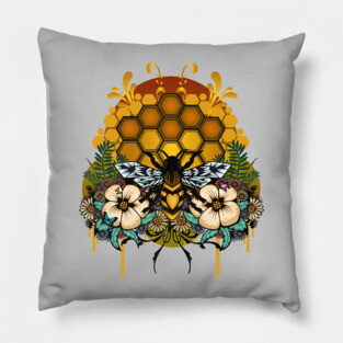Queen Of Bees Pillow