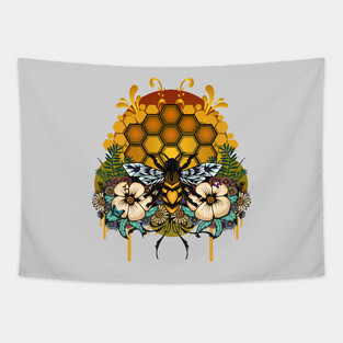 Queen Of Bees Tapestry
