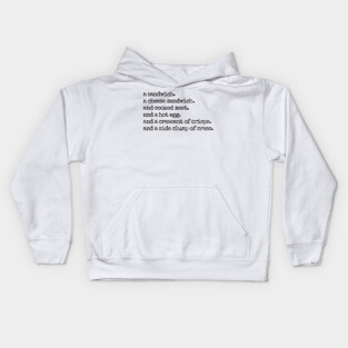 Alan Partridge Sandwich Kids Hoodie