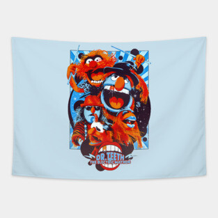 smile dr teeth and friends Tapestry