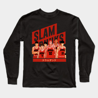 slam dunk team Long Sleeve T-Shirt