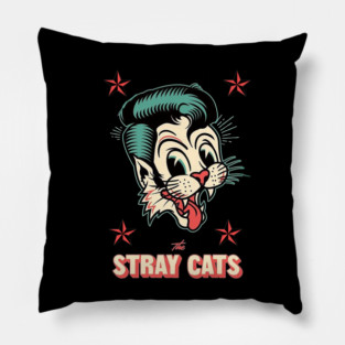 The Stray Cats Pillow