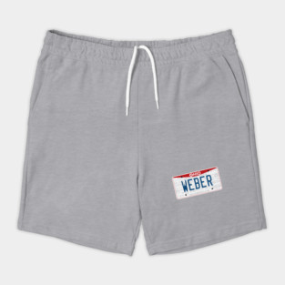 State of Ohio custom Weber vanity license plate Shorts