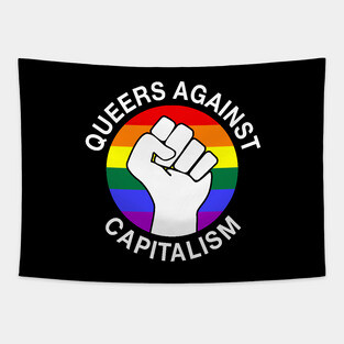 Queers Against Capitalism Tapestry