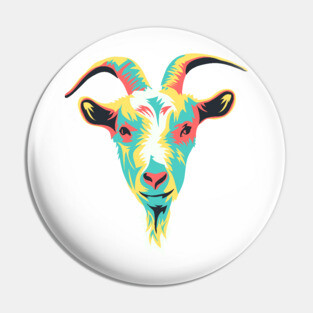 Funky Goat Pin