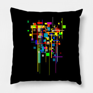 Architecture Color Pattern Pillow