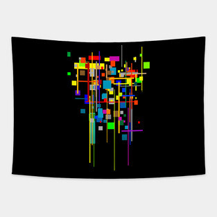 Architecture Color Pattern Tapestry