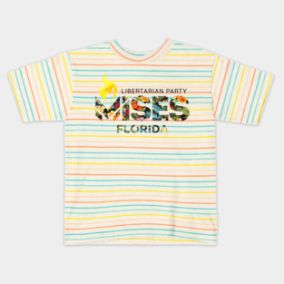 Libertarian Party Mises Caucus Tropical Kids T-Shirt