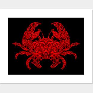 Cancer zodiac Posters and Art