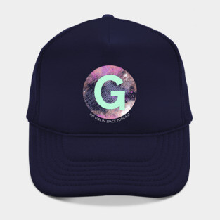 Girl in Space Logo Hat