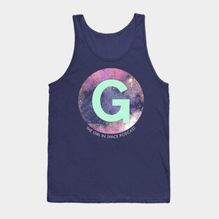 Girl in Space Logo Tank Top