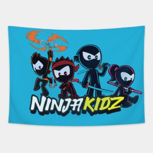 ninja kidz Tapestry