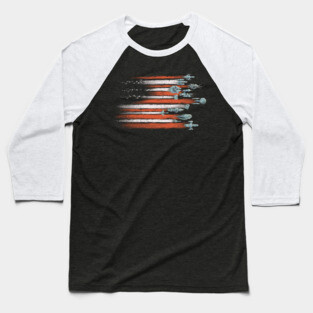 Vintage Sci-Flyers Baseball T-Shirt