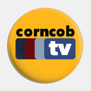 Corncob TV Pin