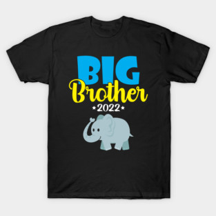 Big Brother 2022 Elephant Baby Shower Future Brother T-Shirt