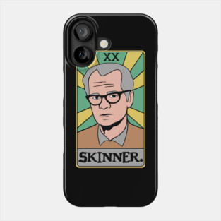 BF Skinner Tarot Card - Behavioral Psychology - Applied Behavior Analysis Reinforcement Phone Case