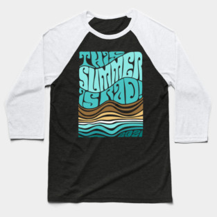 The Summer of Rad 2021 - merch Baseball T-Shirt