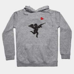 Cupid with a AK-47 Hoodie