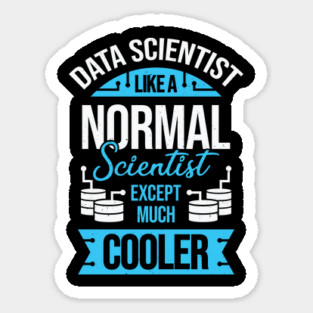 Funny Data Science Scientist Gift Sticker