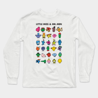 Little Miss Mr. Men Long Sleeve T-Shirt
