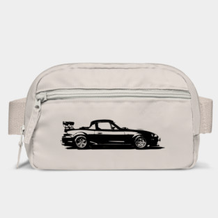 Mazda Miata / MX5 - NB Black and White simple Bag