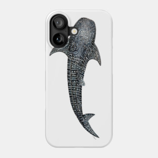Whale shark Rhincodon typus Phone Case