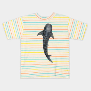 Whale shark Rhincodon typus Kids T-Shirt