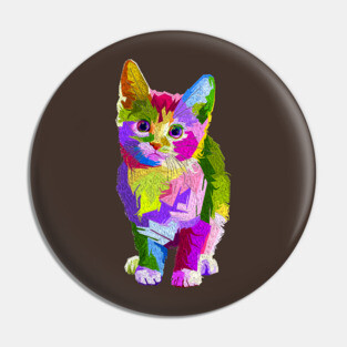 Kitten Pin