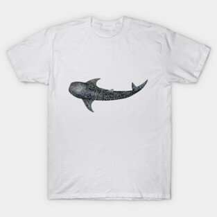 Whale shark Rhincodon typus for divers, animal lovers and fishermen T-Shirt
