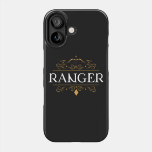 Ranger Emblem Dungeons Crawler and Dragons Slayer Phone Case