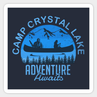 Camp Crystal Lake Adventure Awaits Sticker