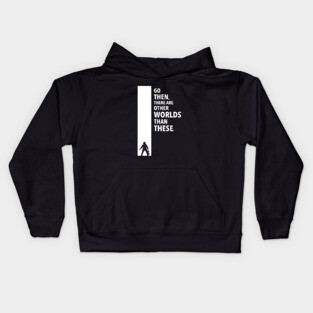 The Dark Tower Worlds white Kids Hoodie
