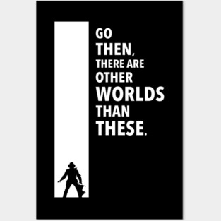 The Dark Tower Worlds white Posters and Art