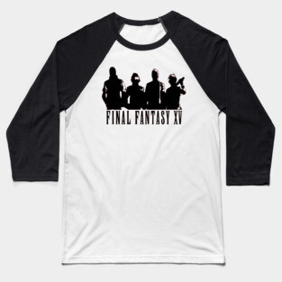 Final Fantasy XV Party Baseball T-Shirt