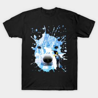 Polar bear with penguin T-Shirt