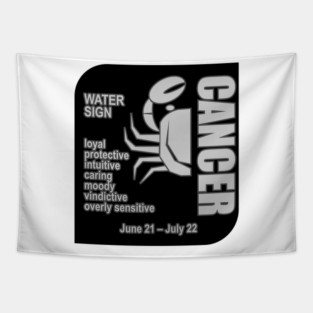 Zodiac Cancer Tapestry