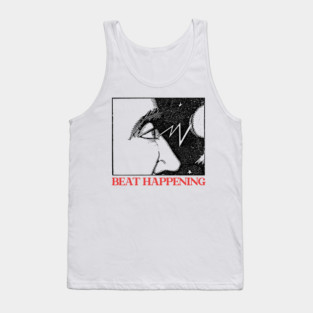 Beat Happening ---- Original Fan Artwork Design Tank Top