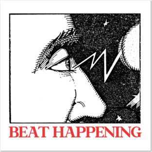 Beat Happening ---- Original Fan Artwork Design Posters and Art
