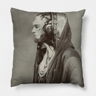 Robot praying Pillow