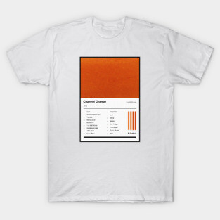 Channel Orange Tracklist T-Shirt