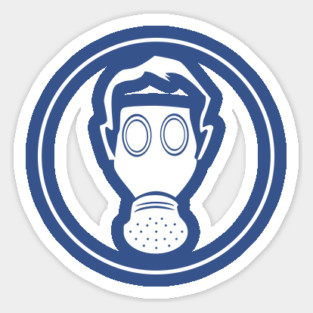 Gas Mask Sticker