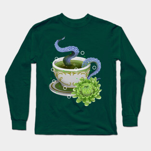Green Chrysanthemum Tea Long Sleeve T-Shirt