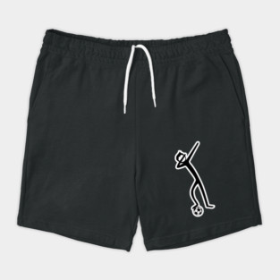 Dabbing Stick Figure - Soccer I Shorts