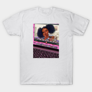 Computer Girl T-Shirt