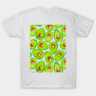 Avocado slices watercolor T-Shirt