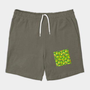 Avocado slices watercolor Shorts
