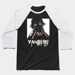 Anime Tshirt Yandere Mirai Nikki Baseball T-Shirt