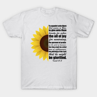 Beauty for Ashes Christian T-Shirt